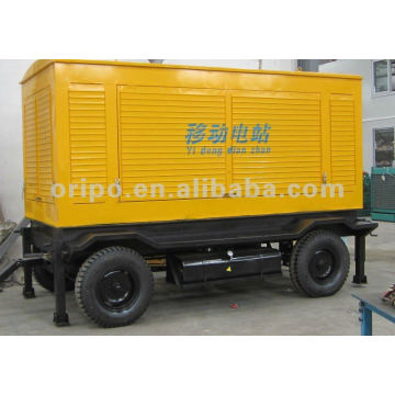 China Generator Yuchai Motor 500kw mobiles Generatorset mit LKW montiert